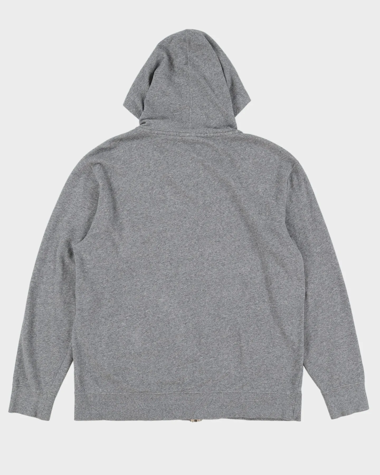 00s Oakley Grey Full-Zip Hoodie - XL