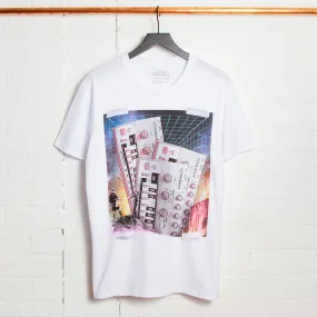 303 Rising Front Print - Tshirt - White