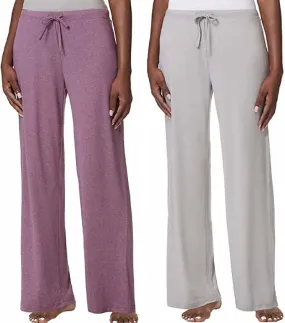 32 Degrees Cool Women's Soft Sleep Lounge Pants, 2-Pack