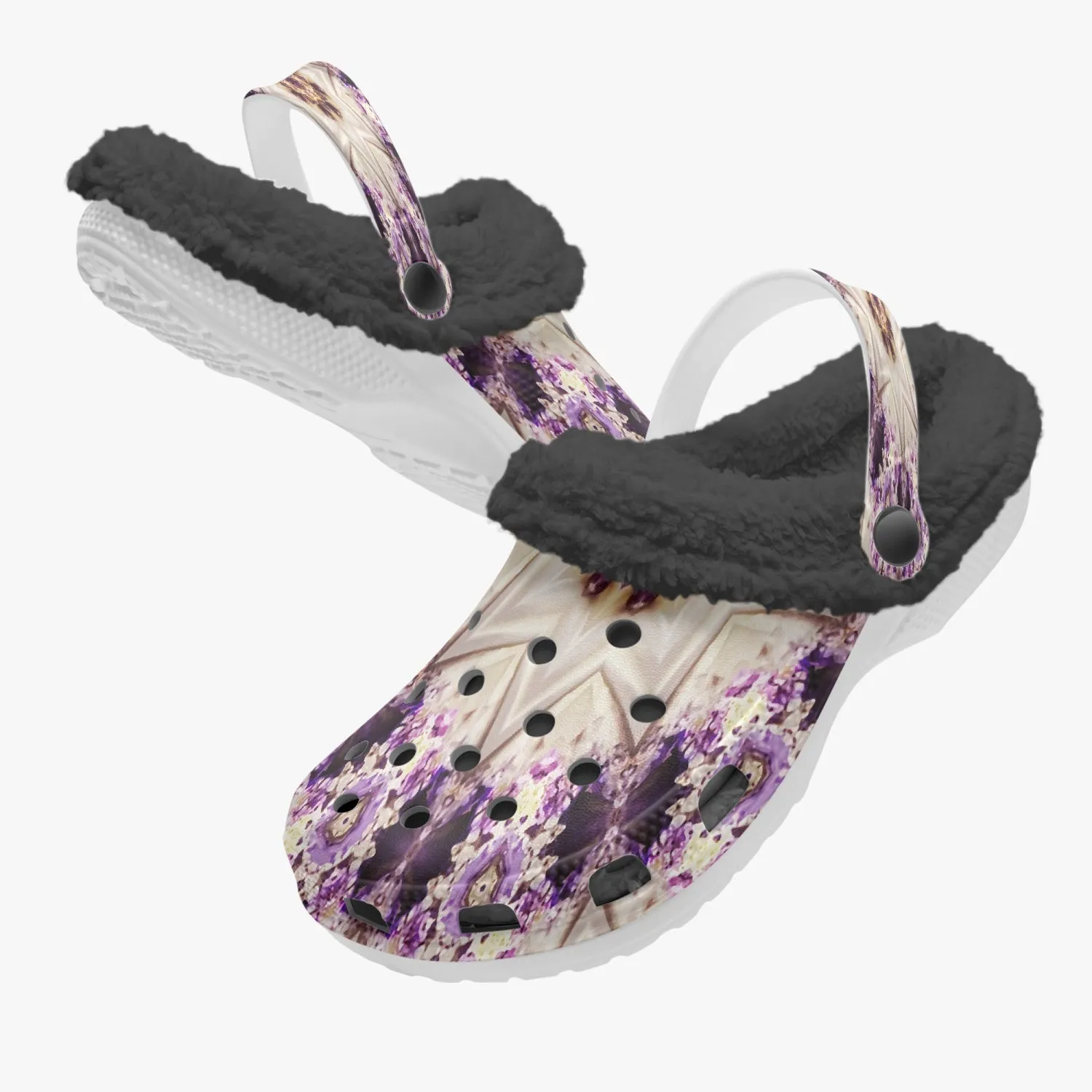 475. Lined All Over Printed Clogs