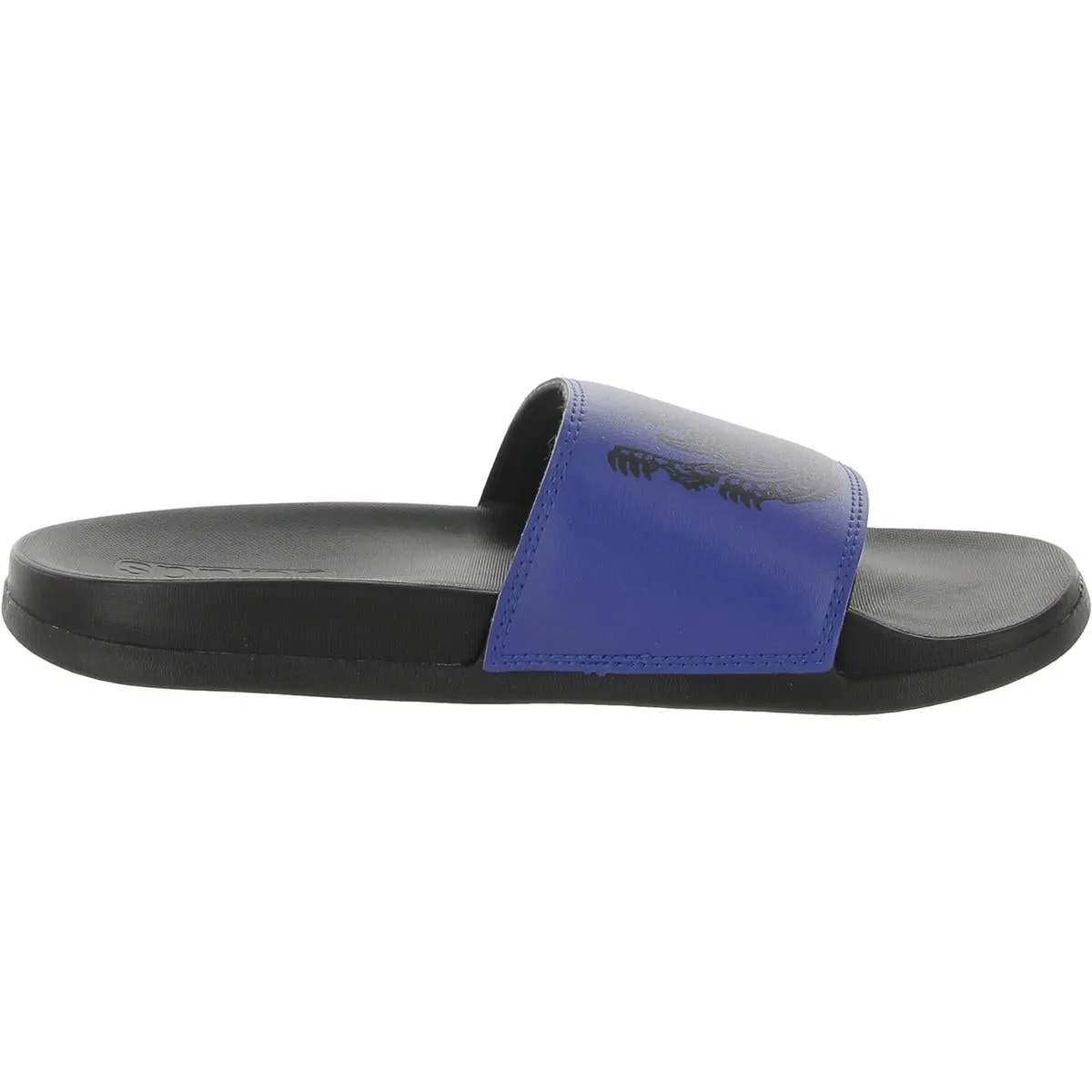 Adidas Mens Adilette Comfort Faux Leather Slip On Pool Slides