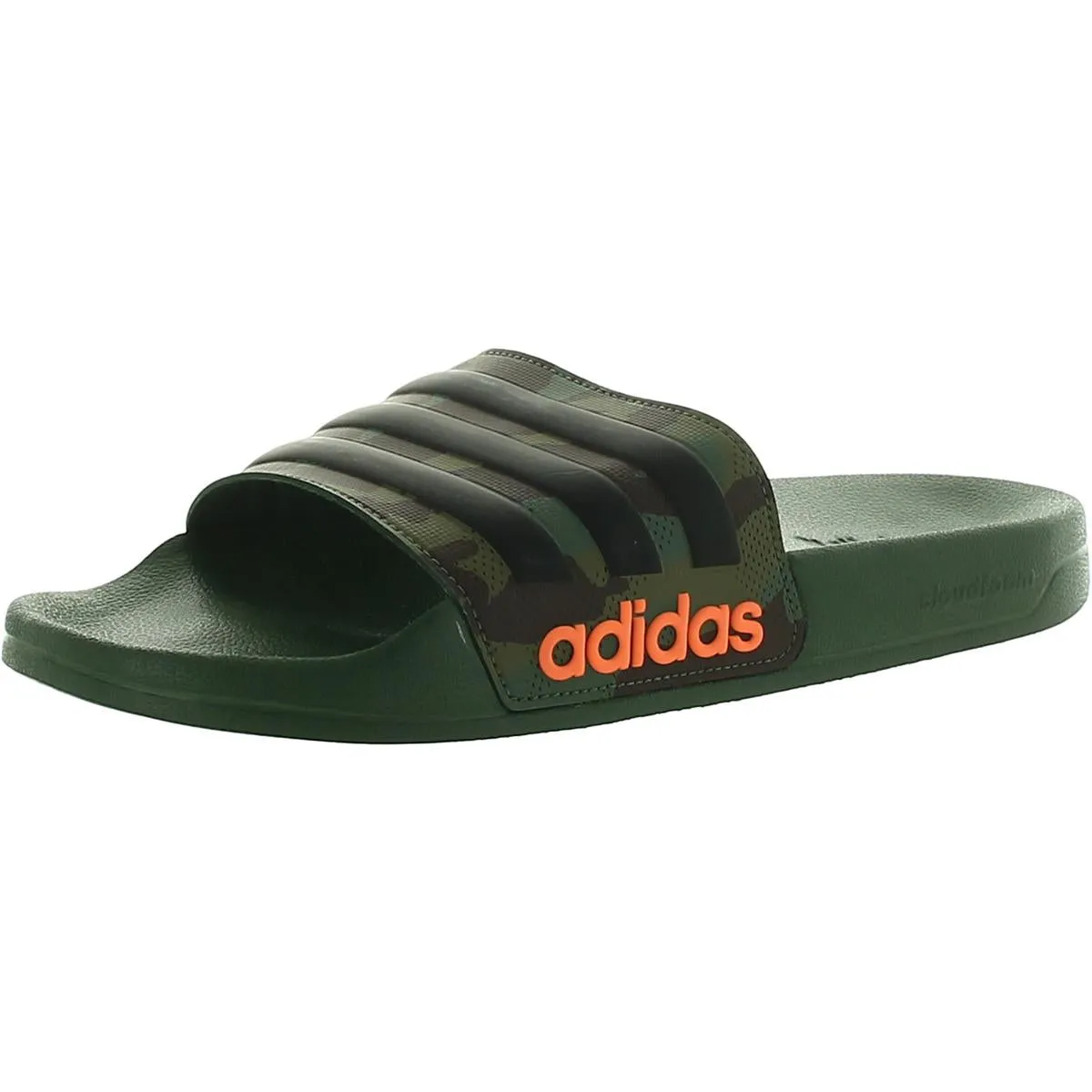 Adidas Mens Adilette Shower Slip-On Cushioned Pool Slides