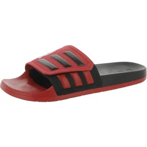 Adidas Mens Adilette TND Adjustable Slip-On Pool Slides