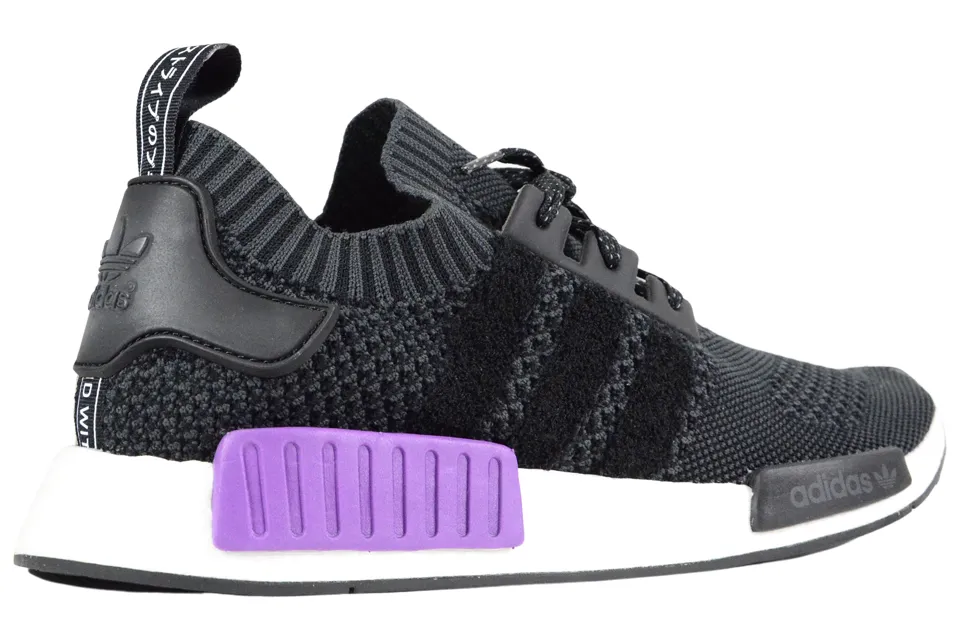 ADIDAS NMD_R1 PK "OG KNIT - BLACK PURPLE"