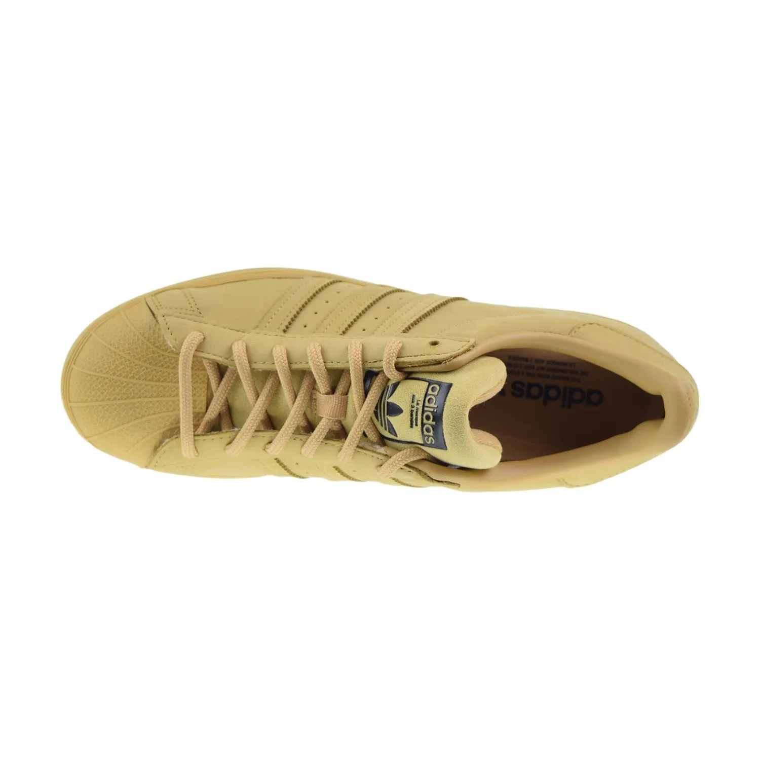 Adidas Superstar Men's Shoes Golden Beige