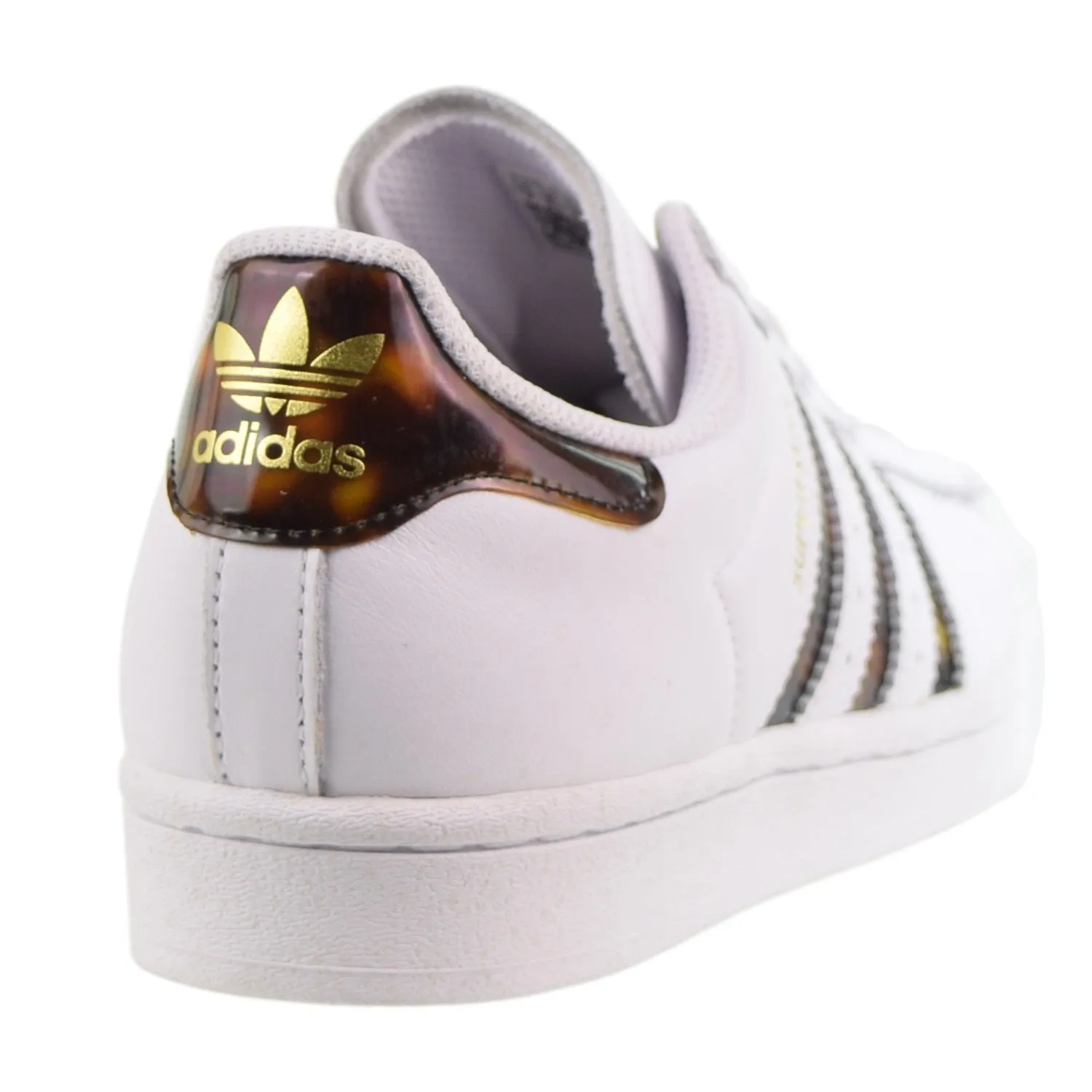 Adidas Superstar Women's Shoes Cloud White-Gold Metallic