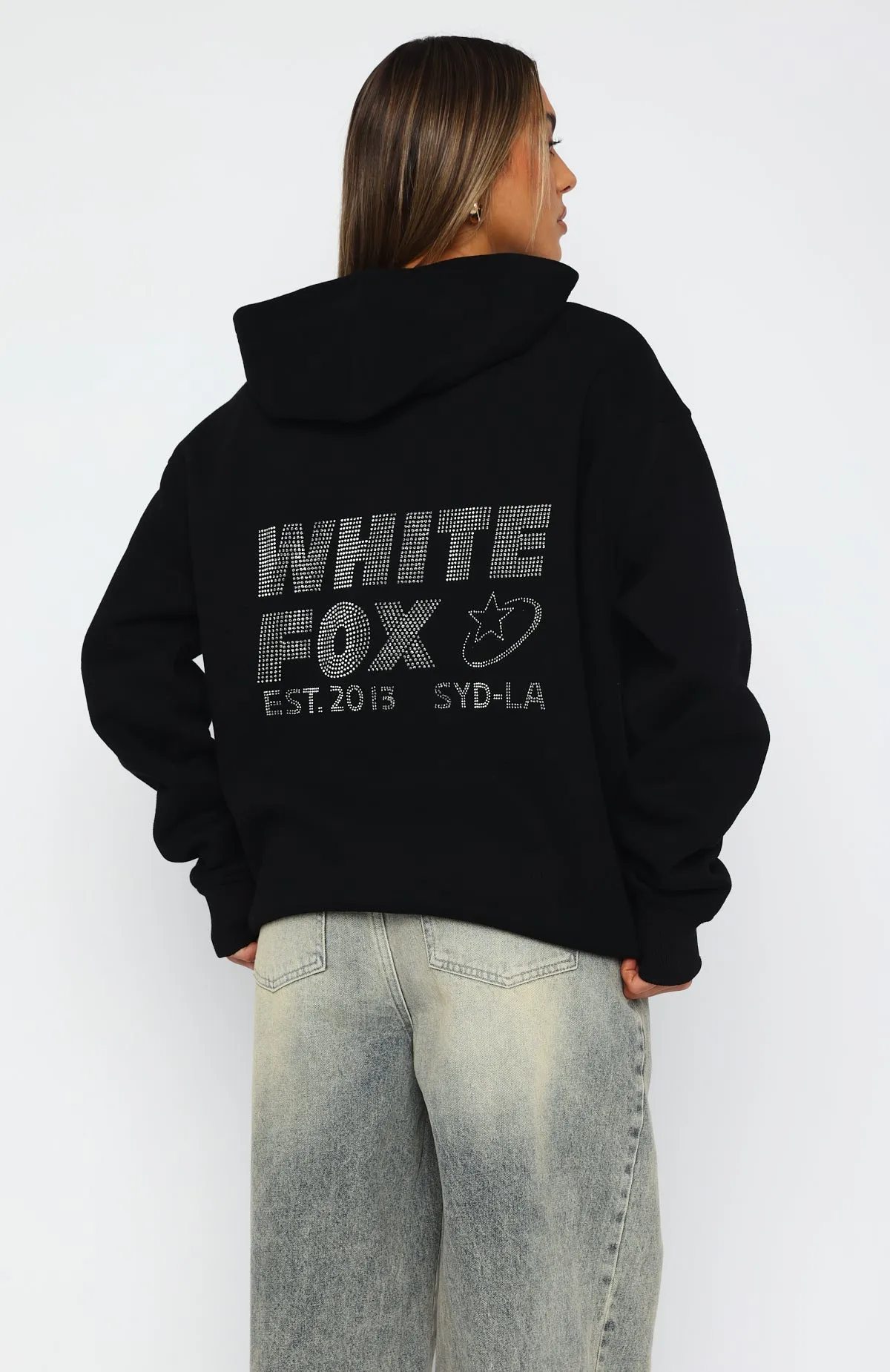 Sure! Here’s an optimized title for the product:

Always Shining Oversized Black Hoodie - Cozy and Stylish Streetwear Essential