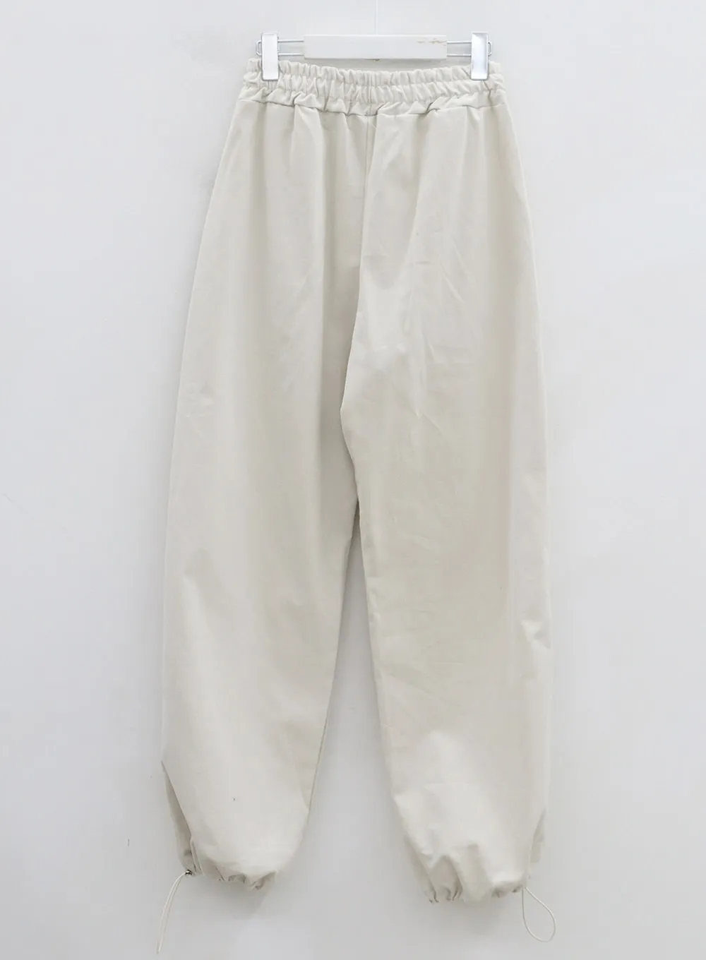 Ankle String Elastic Wide Pants OO28