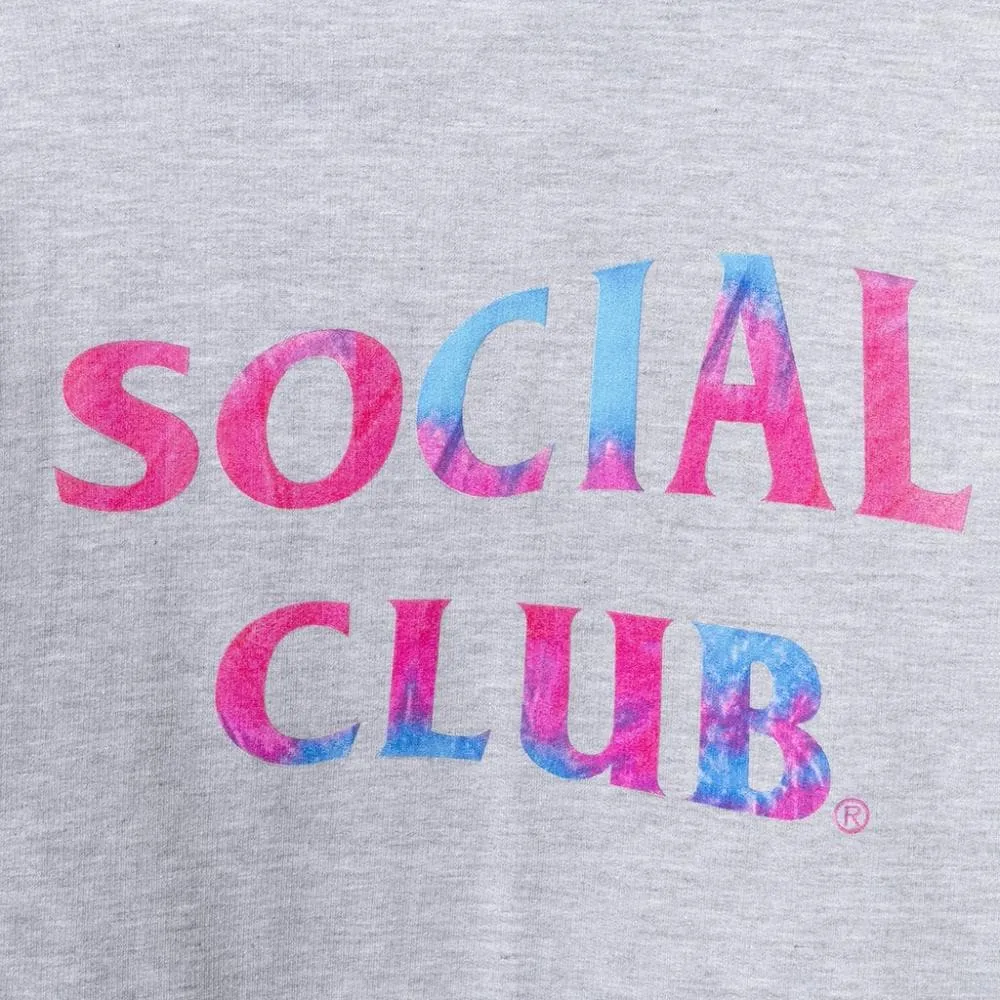 AntiSocialSocialClub FUNKY FOREST GREY HOODIE-GREY