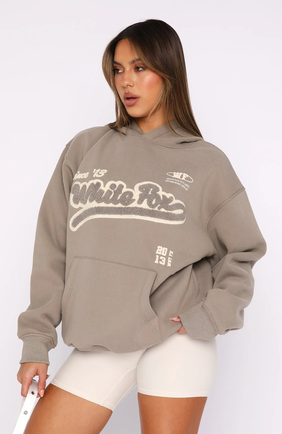 Cozy Oversized Fawn Hoodie – Bring You Around Collection