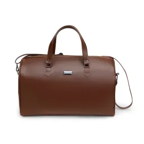 'Brunswick' unisex travel bag by Zette - cognac