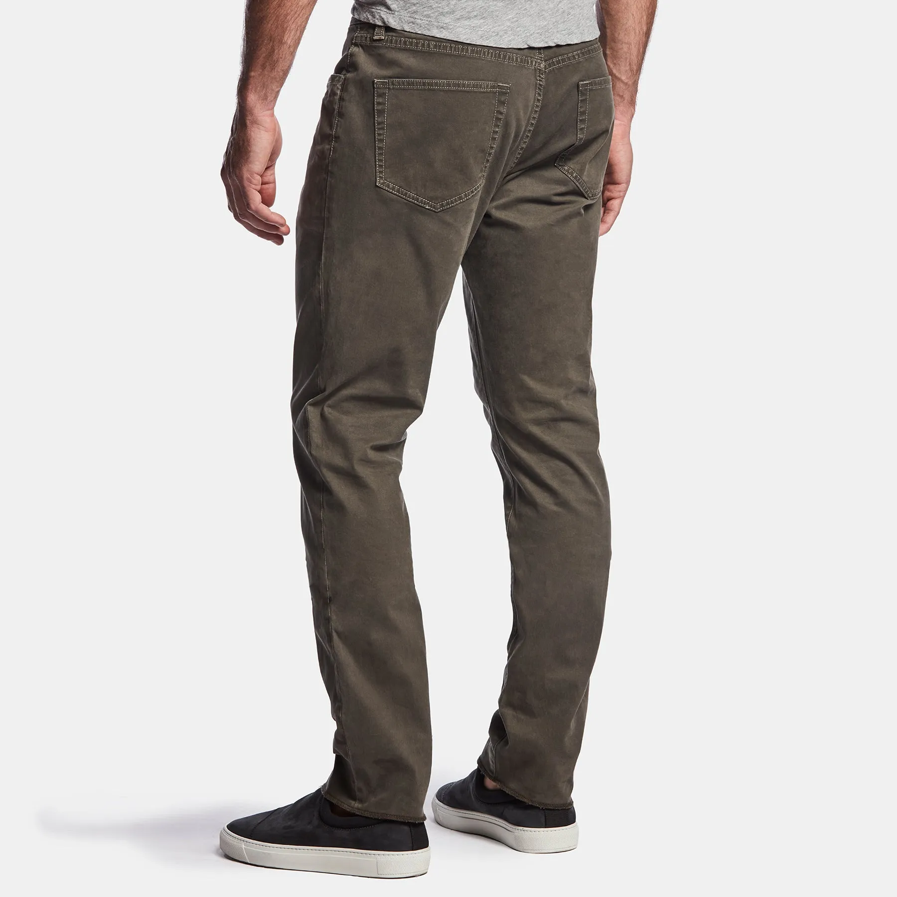 Brushed Twill 5 Pocket Pant - Tent Pigment