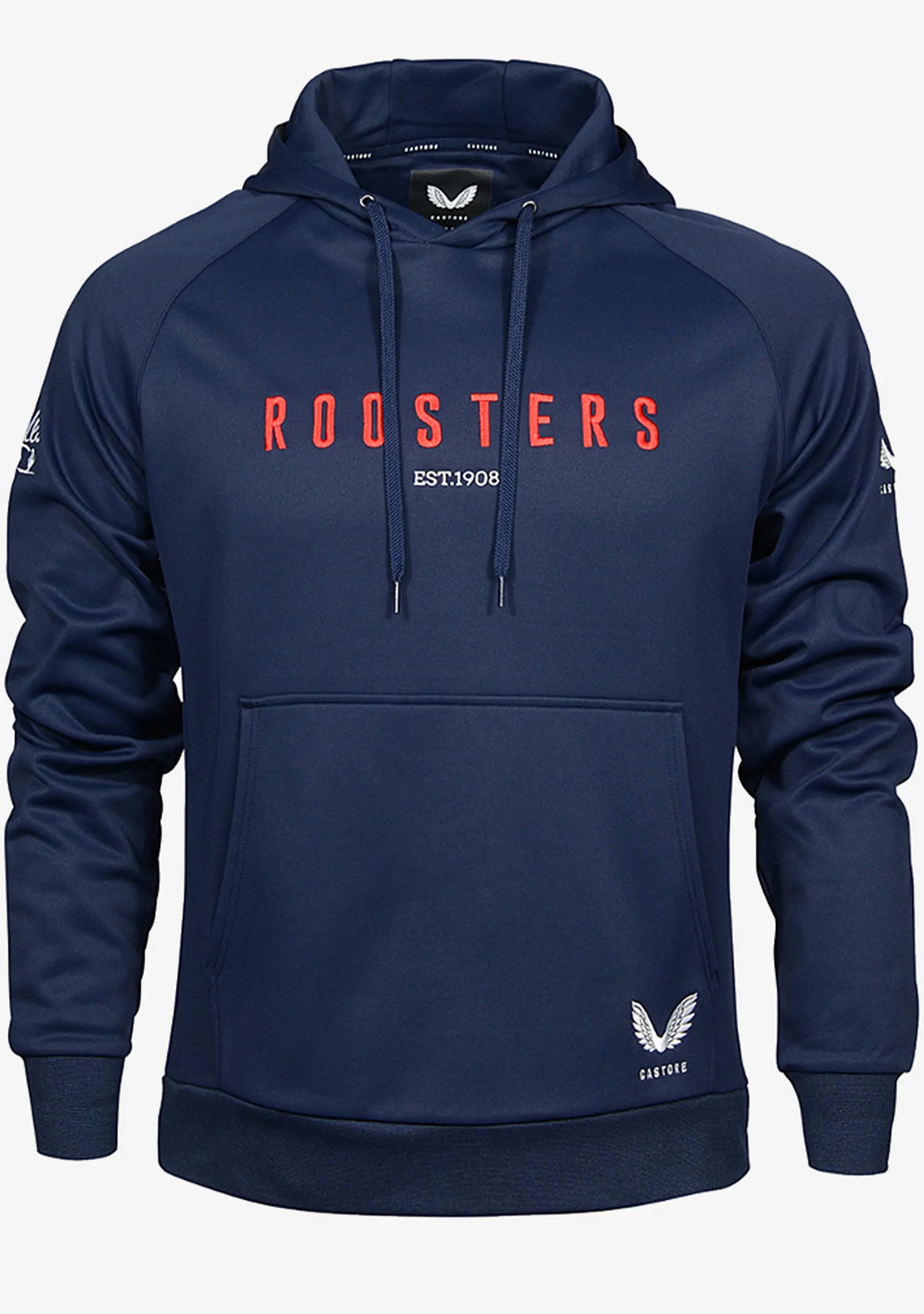 Castore Junior Sydney Roosters Travel Hoody <br> JCSRTRHD-NAVY