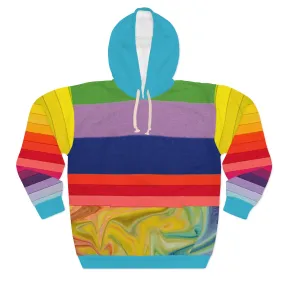 Color Me Rainbow Unisex Pullover Hoodie