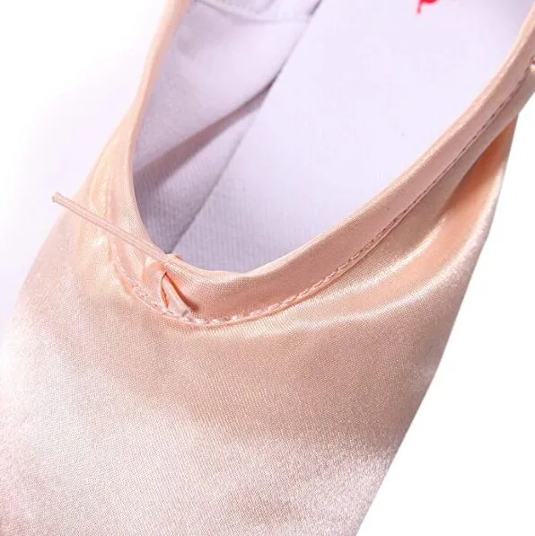 DoGeek Ballet Pointe Shoes Satin Ballet Shoes for Grirls/Womens/Ladies with Toe Pads, Ballet Ribbon and Pointe Shoe Elastic