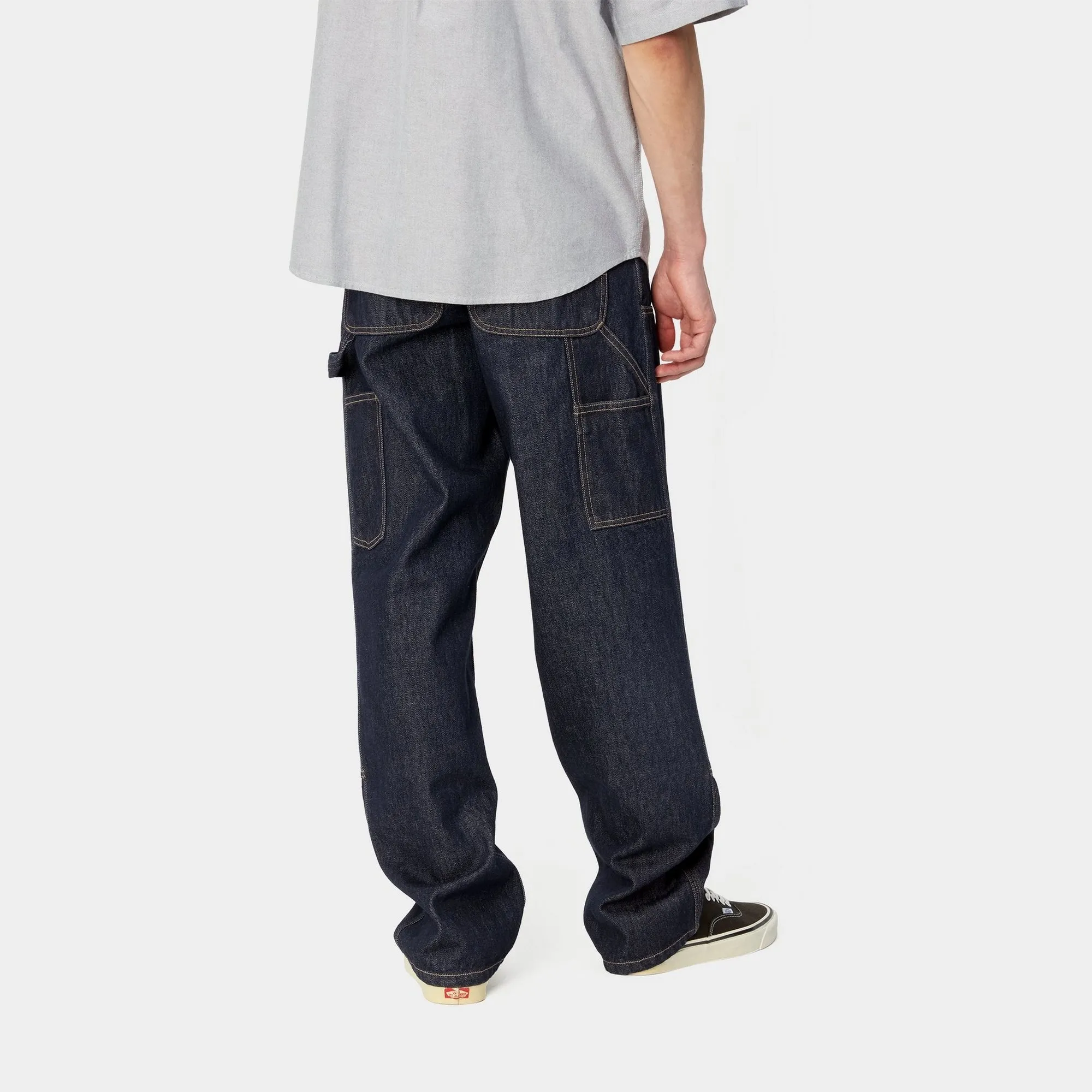 Double Knee Pant - Denim | Blue (rinsed)