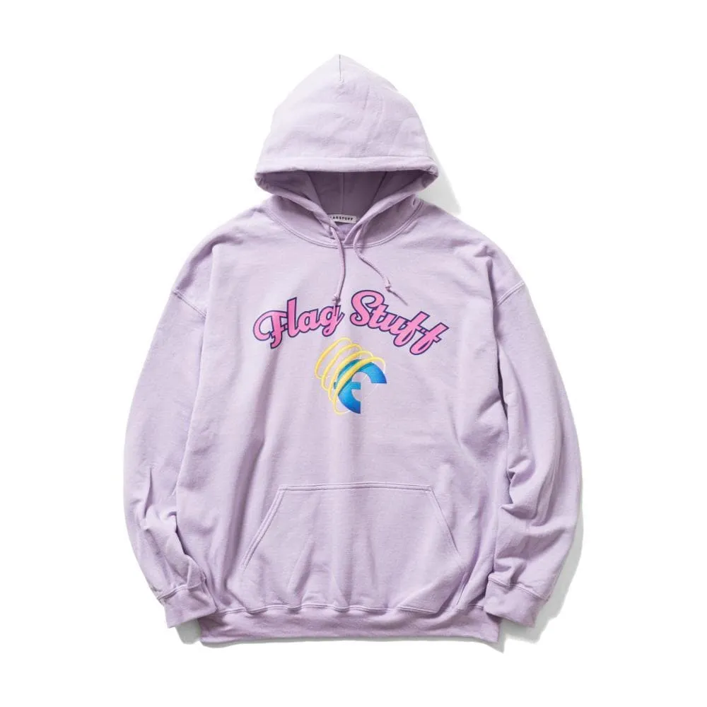 Flagstuff COLLEGE LOGO HOODIE-PURPLE