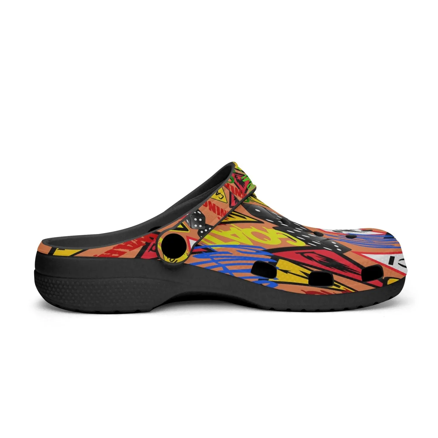 Hazard Unisex Clogs