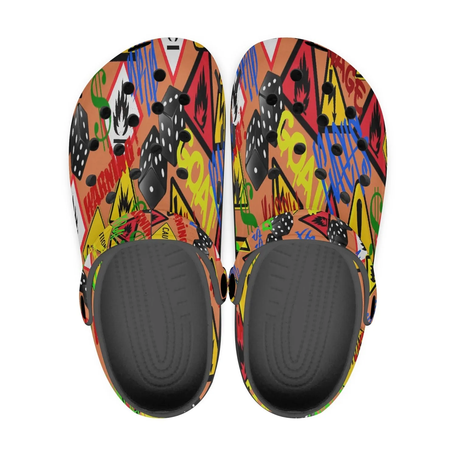 Hazard Unisex Clogs