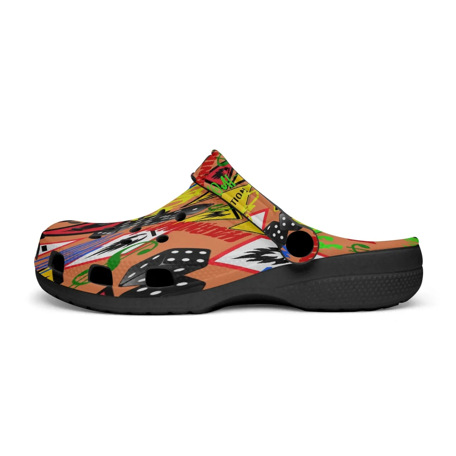 Hazard Unisex Clogs