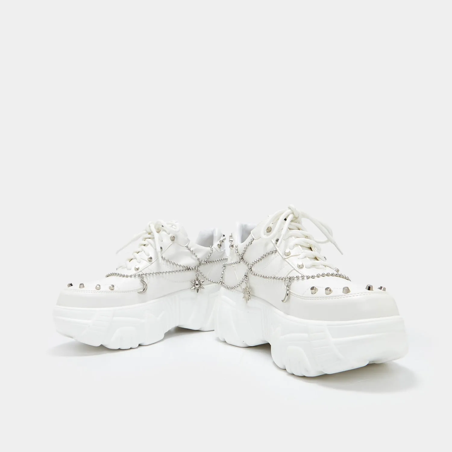 Jinx White Mystic Charm Trainers