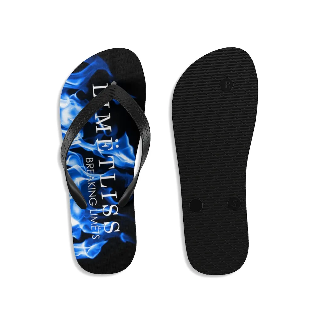 Logo Fire Flame Unisex Flip-Flops