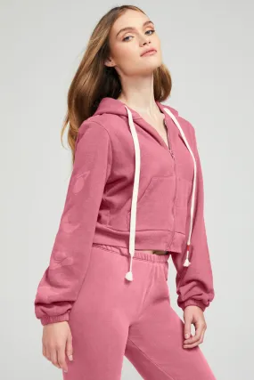 Lucky Charms Journey Zip Up Hoodie | P. Dry Rose