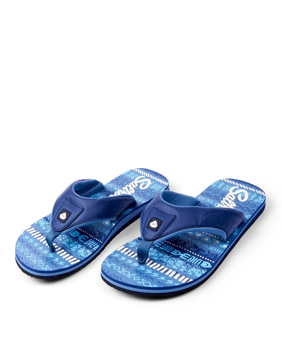 Marks - Mens Flip Flops - Blue