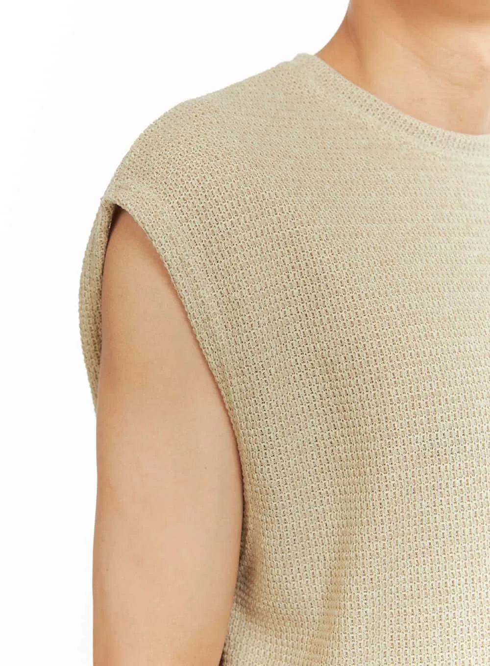 Men's Knit Vest IA402