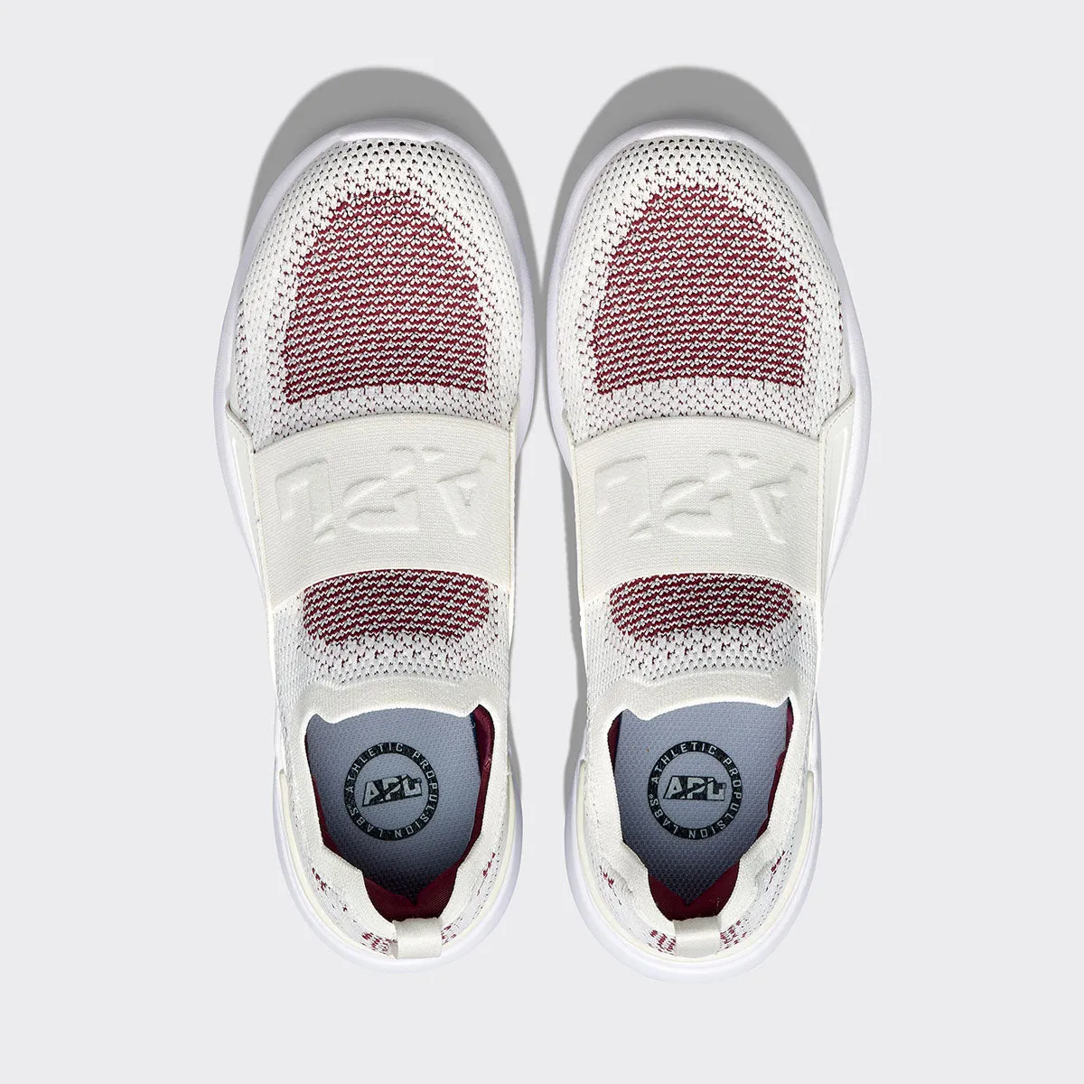 Men's TechLoom Bliss Ivory / Burgundy / White