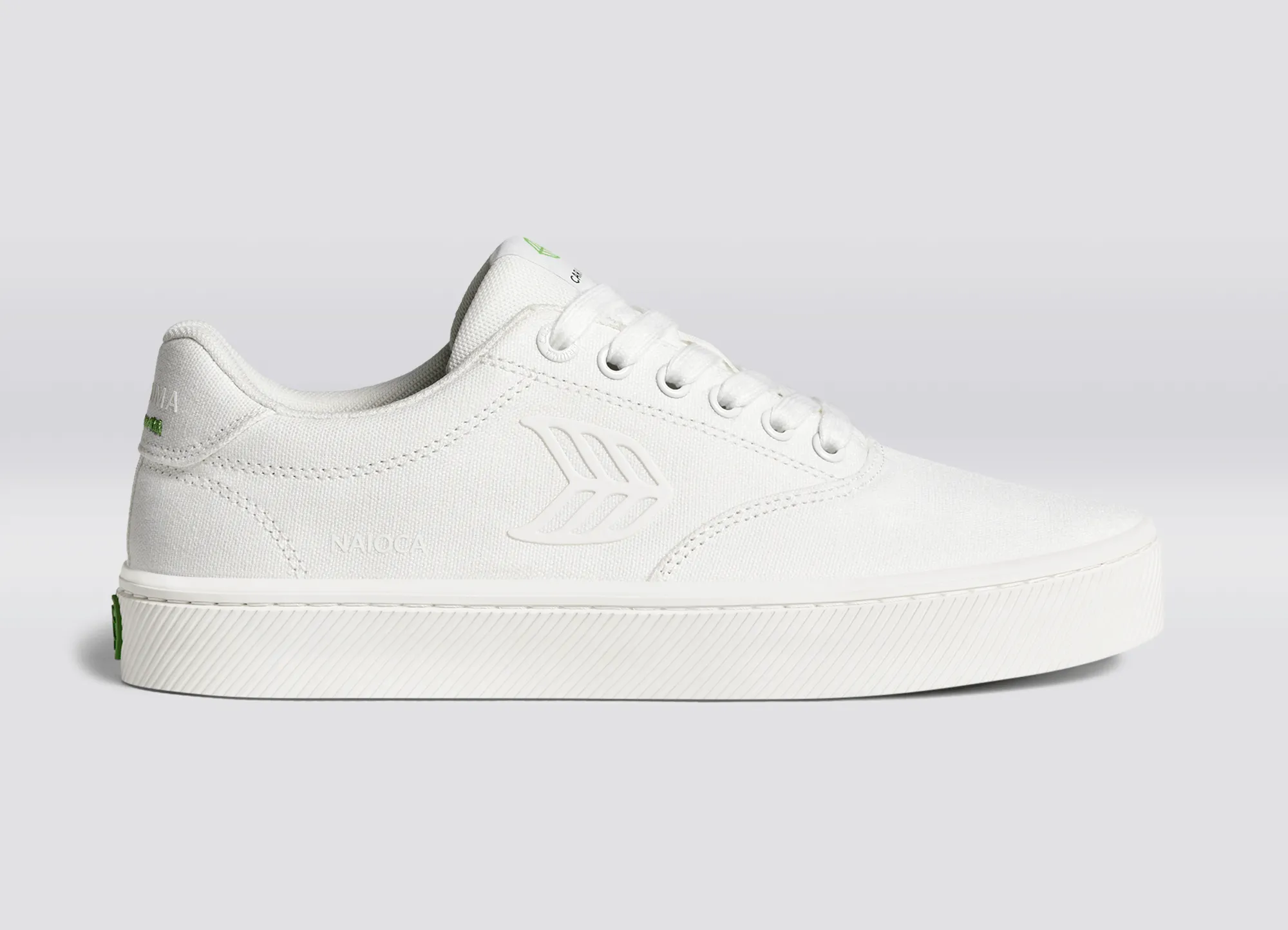 NAIOCA Canvas Off-White Canvas Sneaker Men