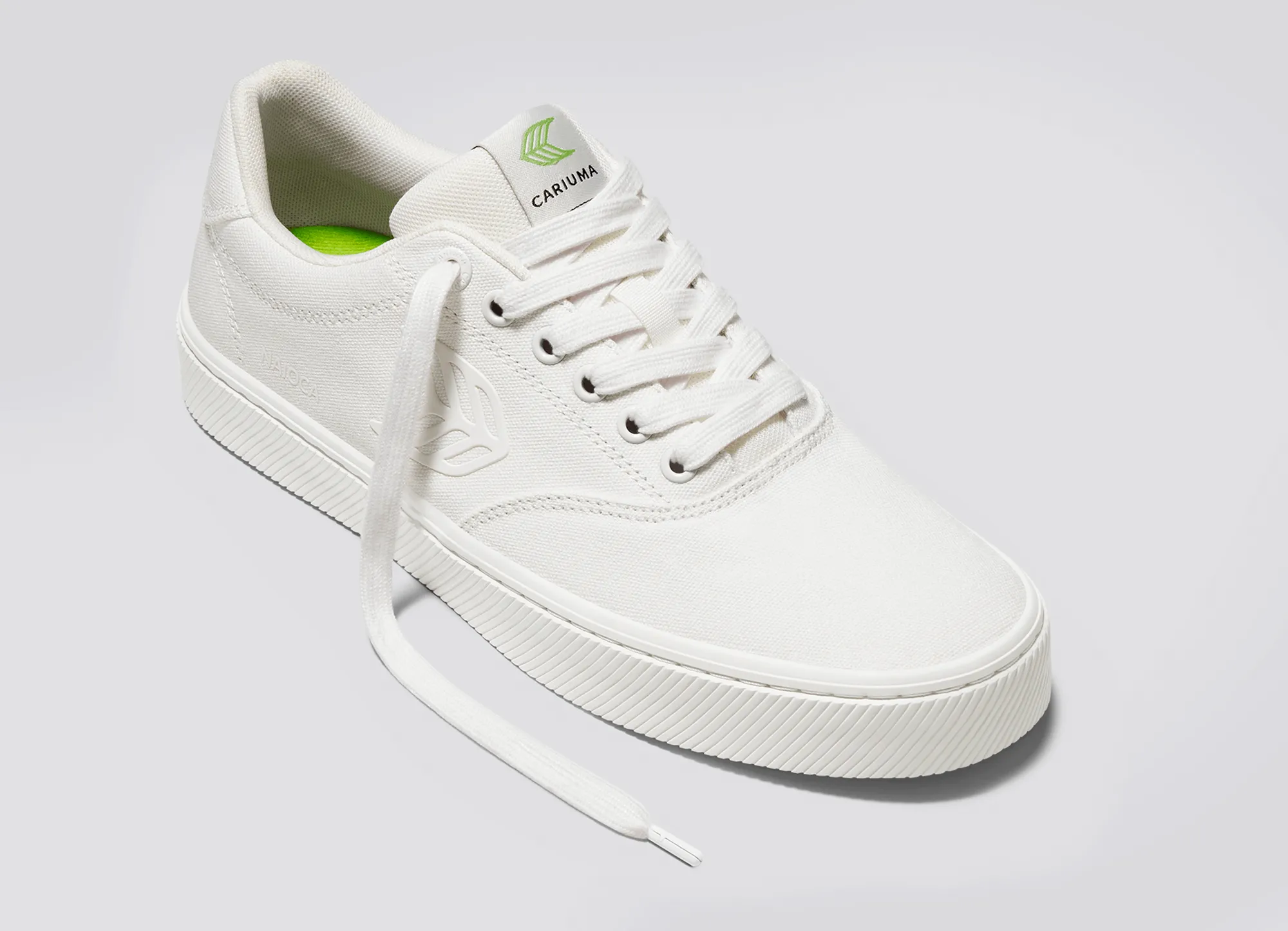 NAIOCA Canvas Off-White Canvas Sneaker Men