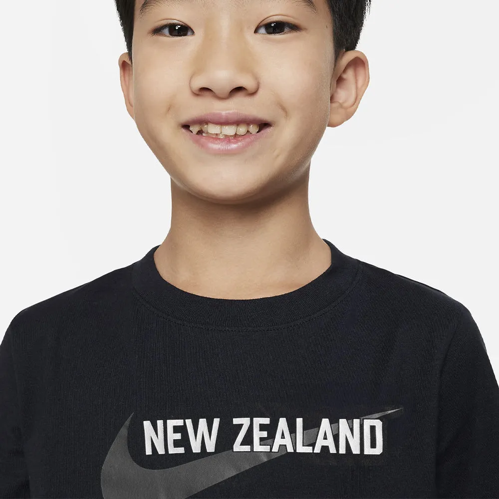 Nike New Zealand Youth Swoosh T-Shirt