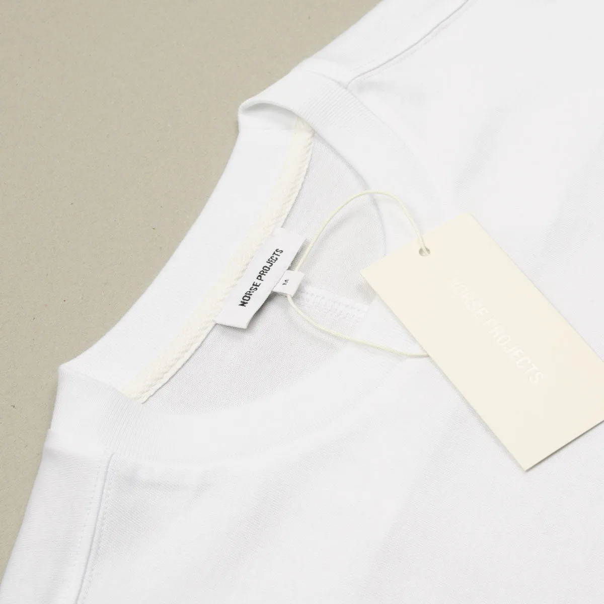 Norse Projects - Johannes Organic N Logo T-shirt - White