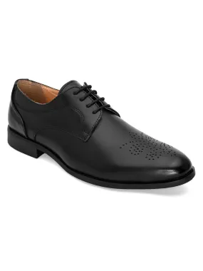 Nova Black Derby Shoes