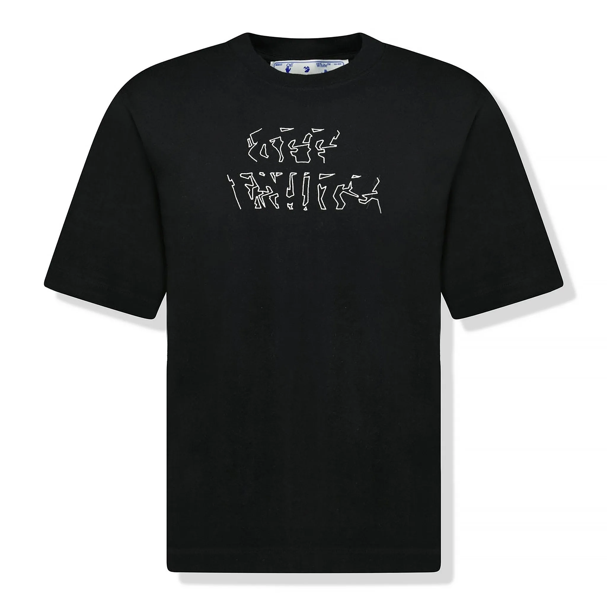 Off-White Arrows Skate Slime Black T Shirt