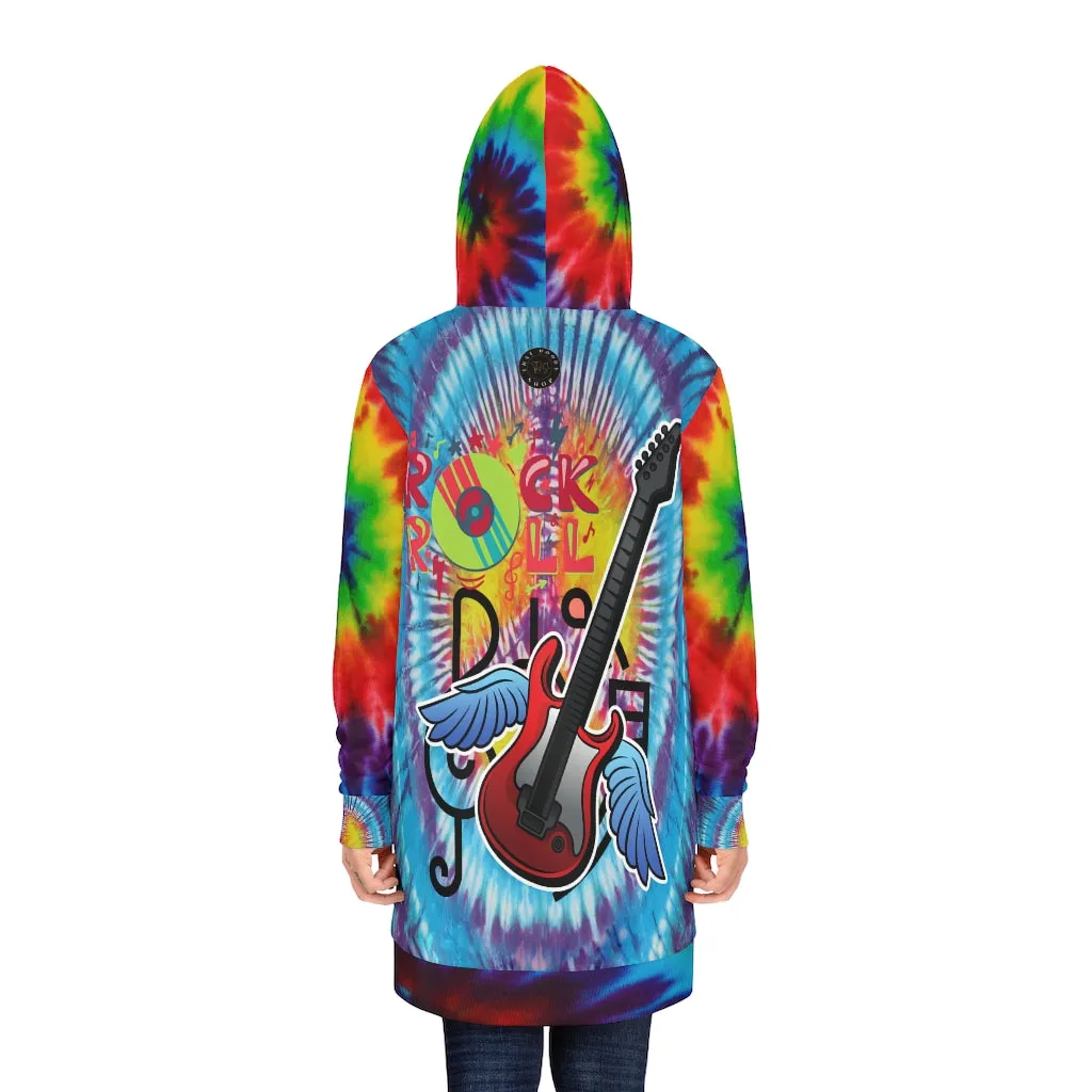 Peace Love Rock 'n Roll (YinYang) Hoodie Dress