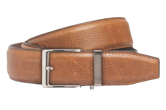 Pebble Pecan, 40mm Strap, Dress Belt