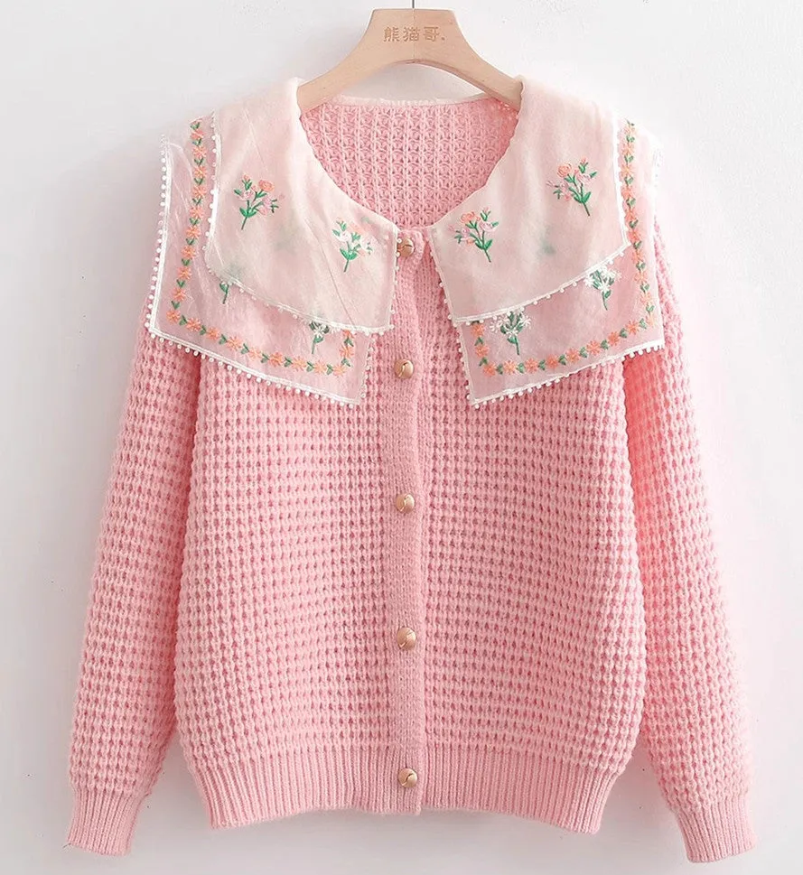 Pretty Flowers Sweater PN6114