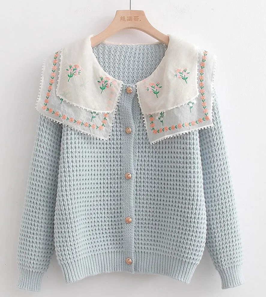 Pretty Flowers Sweater PN6114