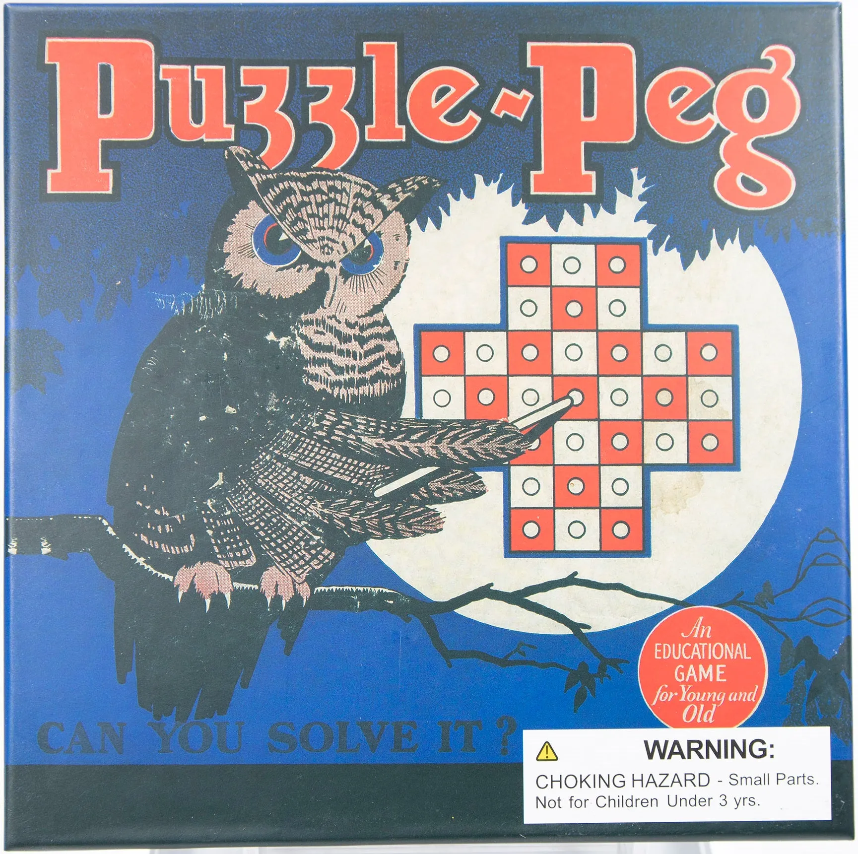 Puzzle-Peg Board Game