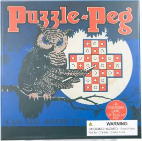 Puzzle-Peg Board Game