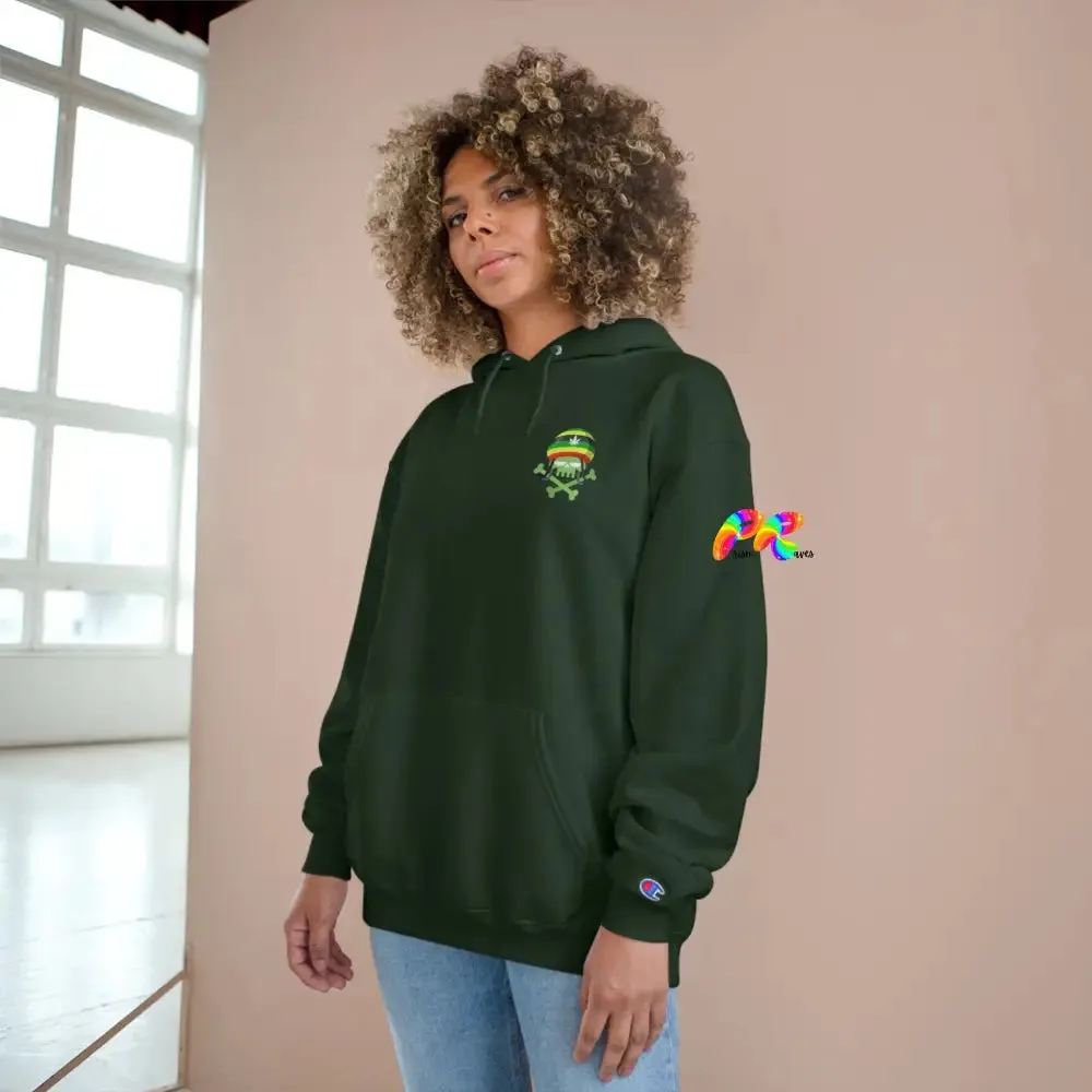 Rasta Skull Champion Hoodie