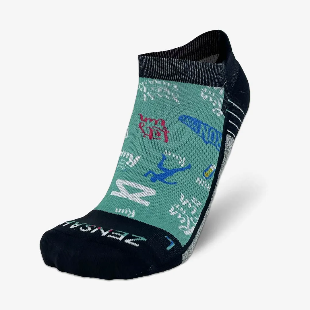 Running Motivation Running Socks (No Show)