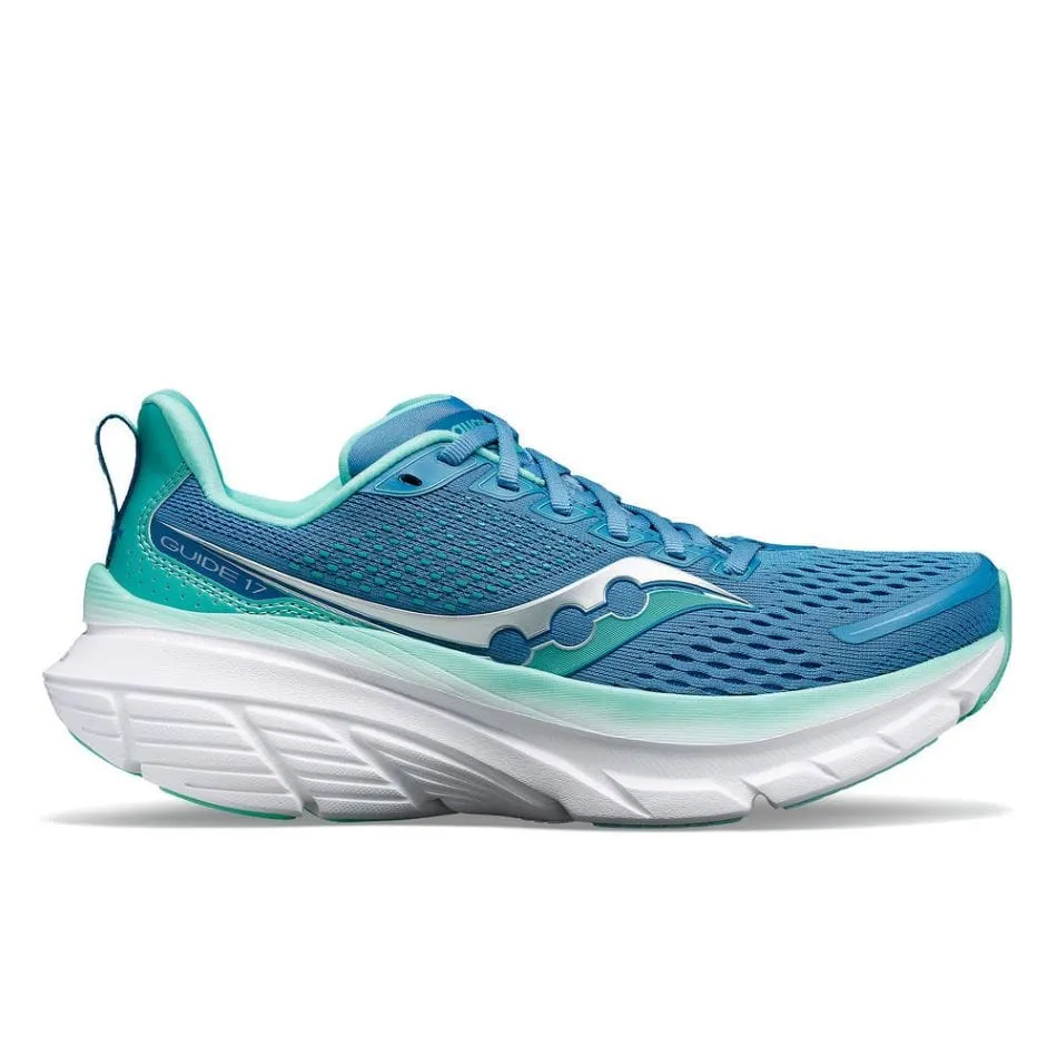 Saucony Guide 17 Women's Running Shoes SS24  Breeze/Mint