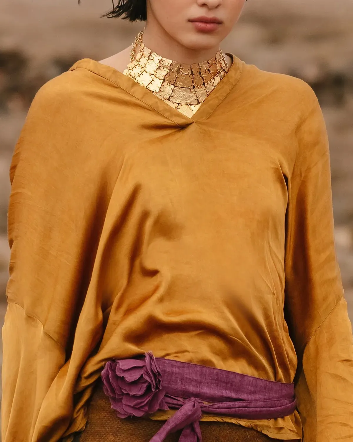 Shirt Vianey - Ocre