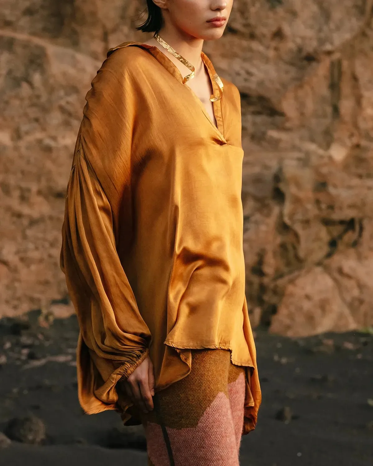 Shirt Vianey - Ocre