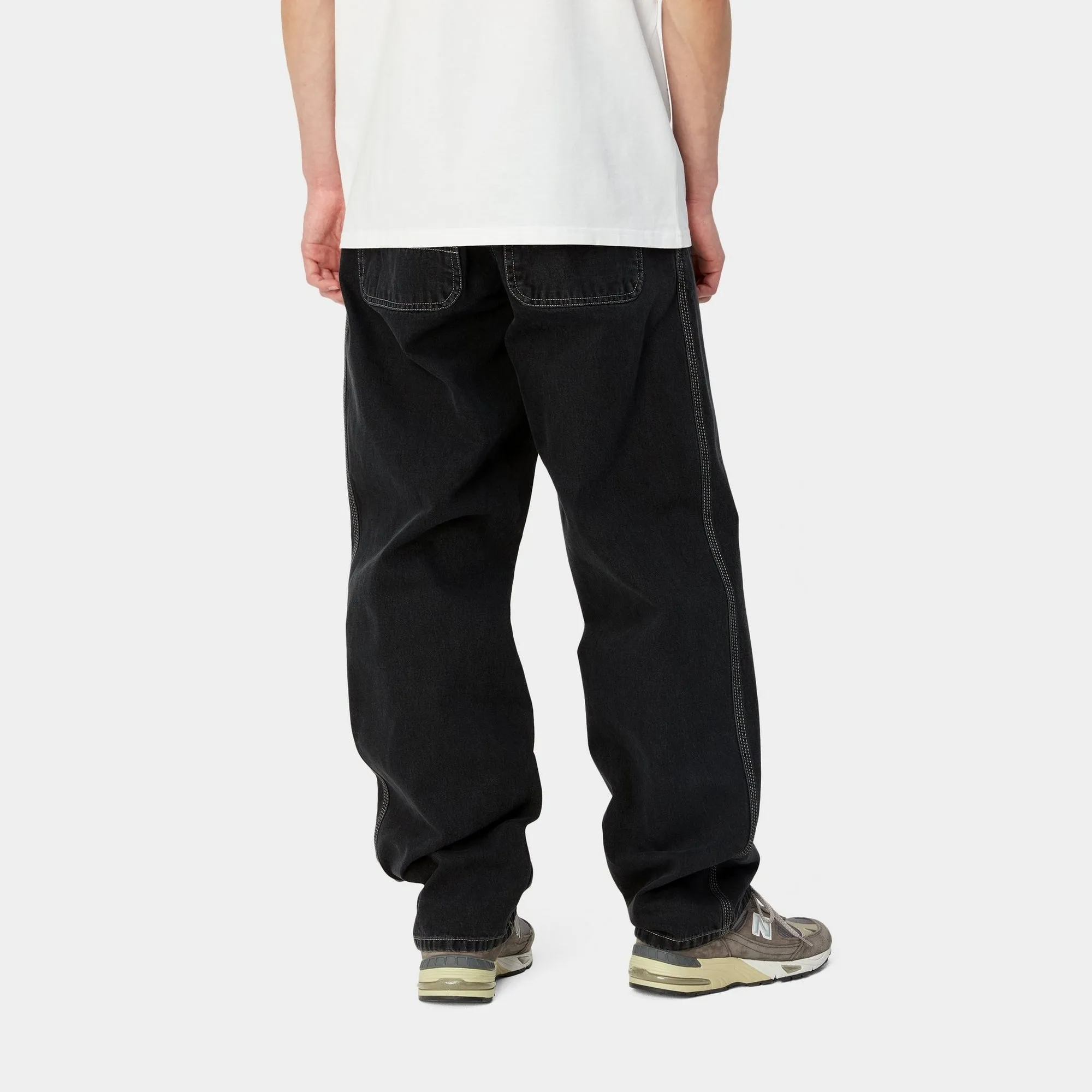 Simple Pant - Denim | Black (heavy stone wash)