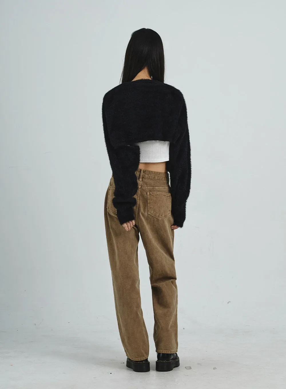 Straight Leg Wide Pants CD07