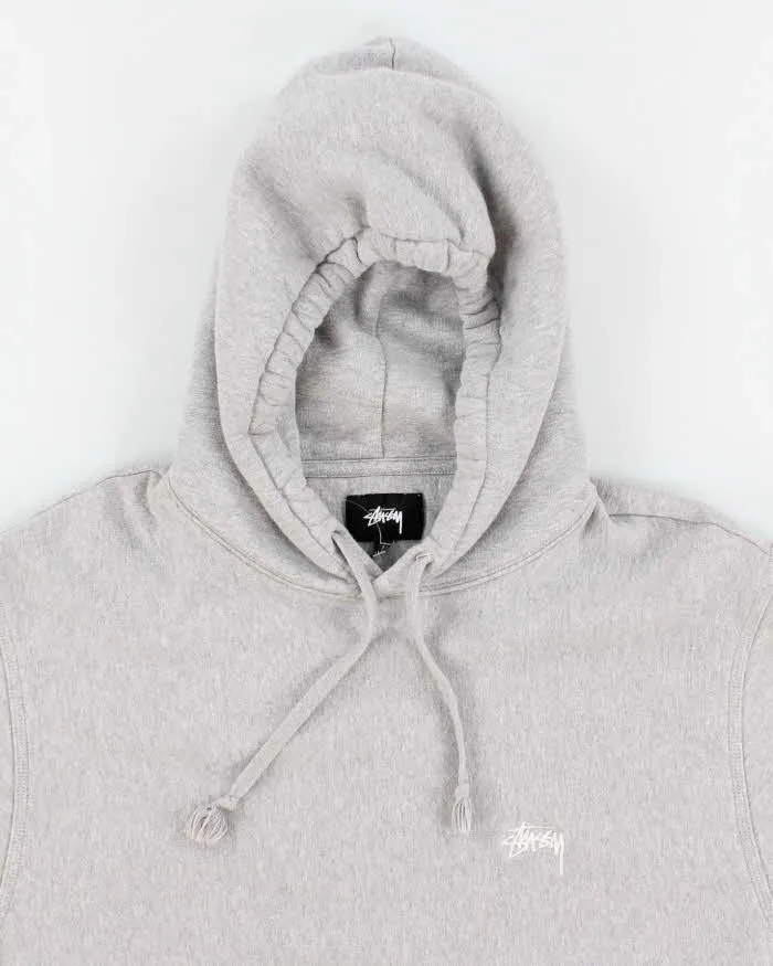 Stussy Grey Hoodie - L